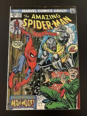 Buy Amazing Spider-Man #124 1st Appearance Man-Wolf! Marvel 1973 NICE KEY BOOK! • 122.69£