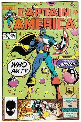 Buy Captain America #307 - First Appearance Of Madcap, 1985, Marvel Comic • 25£