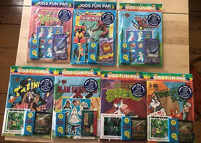 Buy 90s Activities And Comic Packs (7) Bugs, Looney Tunes, TMNT, Pinky, Taz & More! • 9.64£