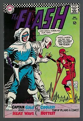 Buy Dc Comics Flash 166 1966 VFN+ 8.5 Captain Cold Heatwave Coolest Team High Grade  • 59.99£