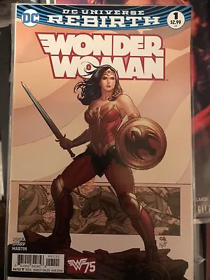 Buy Wonder Woman Vol. 5 (2016-Present) #1 (Frank Cho Variant) • 4.99£