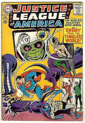 Buy Justice League Of America #33 (1965 Fn+ 6.5) Guide Value: $36.00 (£27.00) • 10.95£