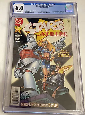 Buy Stars & S.T.R.I.P.E.  #0 CGC 6.0 DC Comics 1999 1st Appearance Star Spangled Kid • 129.95£