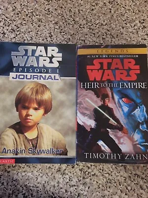 Buy Star Wars Heir To The Empire & Star Wars Episode 1 Journal Book Bundle. 2x Books • 7£
