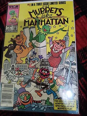 Buy Muppets Take Manhattan #1 Newsstand Marvel Star 1984 NM/M 9.8 • 39.53£