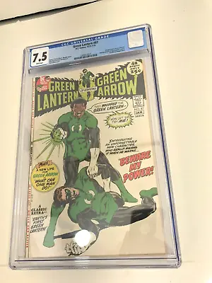 Buy Green Lantern 87 - CGC 7.5 (First Appearance Of John Stewart) W/WHITE PAGES • 479.71£