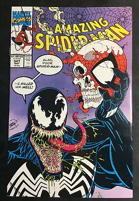 Buy Amazing Spider-man 347 Venom Erik Larson V 1 Nm Carnage Cletus Kasaday Black Cat • 32.44£