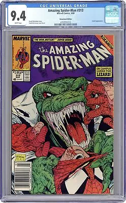 Buy Amazing Spider-Man #313N CGC 9.4 Newsstand 1989 4359591012 • 83.95£
