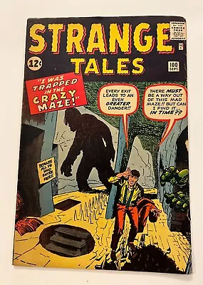 Buy Strange Tales Comic Book Issue 100  1962 Marvel Comics (f) • 82.94£