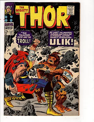 Buy The Mighty Thor #137 FEB MARVEL (1st Appearance Of Ulik) • 47.43£