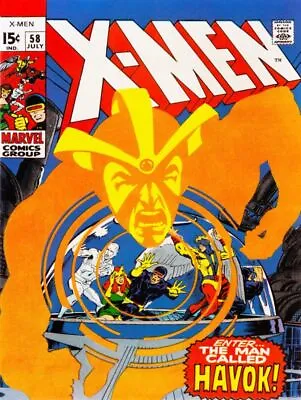 Buy The Uncanny X-Men #58 NEW METAL SIGN: First Appearance Havok - Large Size • 26.71£