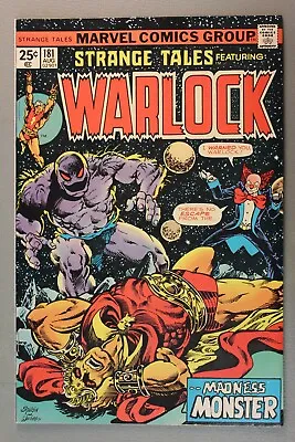 Buy STRANGE TALES #181 Featuring  WARLOCK  1975 Great Condition, See Photos... • 30.76£