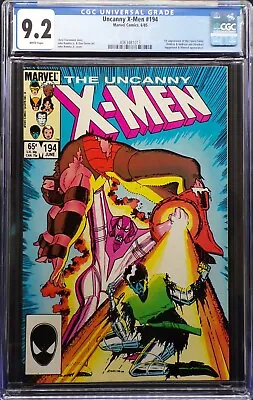 Buy Uncanny X-Men #194 - Cgc 9.2 (1985) • 35.94£