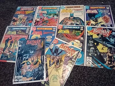 Buy Batman . Brave & Bold 179-185 (1981/2) + Batman 436-438 (1989) Year 3 Set  . Cm2 • 14.99£