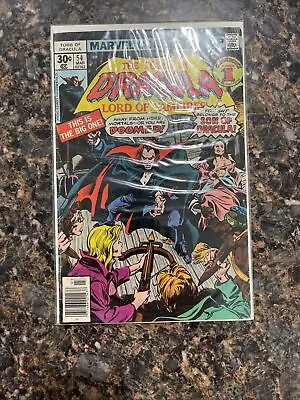 Buy Marvel THE TOMB OF DRACULA #54 1977 Blade Appearance Nice Higher Grade Book • 19.71£