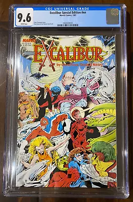 Buy Marvel Excalibur Special Edition #1 CGC 9.6 (1987) Chris Claremont & Alan Davis • 39.98£