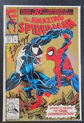 Buy Amazing Spider-Man #375 Signed MARK BAGLEY 1993 High Grade • 23.69£