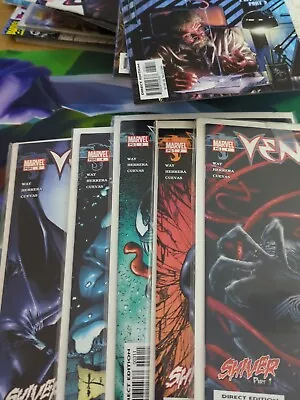 Buy Venom #1, 2, 3, 4 & 5 SHIVER Marvel Comics  2003 First Prints • 0.99£