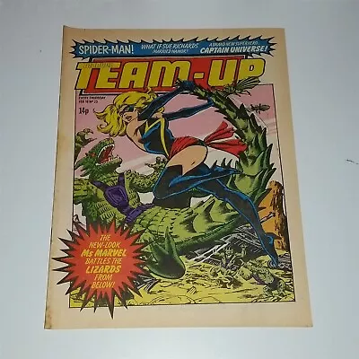 Buy Marvel Team Up #23 18th February 1981 Ms Marvel British Weekly Comics ^ • 7.99£