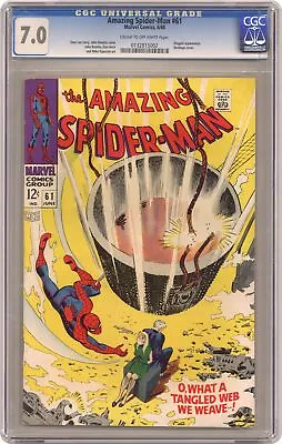 Buy Amazing Spider-Man #61 CGC 7.0 1968 0132815002 • 140.65£