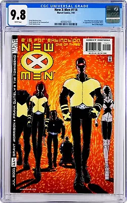 Buy New X-Men #114 CGC 9.8 (Jul 2001, Marvel) Grant Morrison, 1st Cassandra Nova App • 139.03£