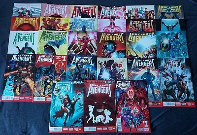 Buy Uncanny Avengers #1-25 + Annual | Complete Series | Remender | VF/NM | Marvel • 31.66£