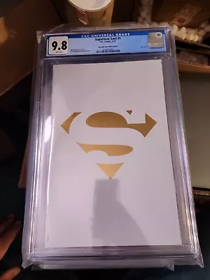 Buy SUPERMAN LOST #1 GOLD SPOT FOIL VARIANT CGC 9.8 Ships Same Day • 95.32£