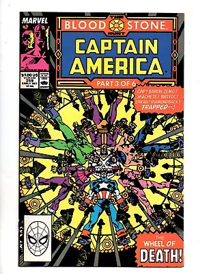 Buy Captain America #359  Vf/nm 9.0   Crossbones Debut: Cameo  • 17.03£