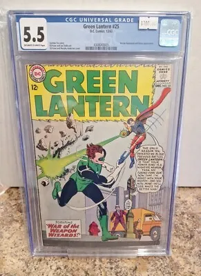Buy Green Lantern #25 CGC 5.5 1963, Hammond Appearance  • 63.25£