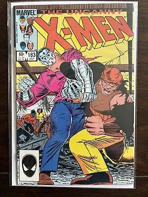 Buy Uncanny X-men #183 Vf/nm -  White Pages Juggernaut Selene 1984 • 6.39£