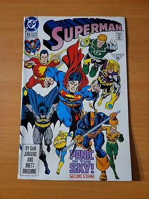 Buy Superman #65 Direct Market Edition ~ NEAR MINT NM ~ 1992 DC Comics • 4.01£
