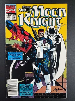 Buy MARC SPECTOR: MOON KNIGHT #21  VF- MARVEL COMICS 1990 - Newsstand Edition • 1.99£