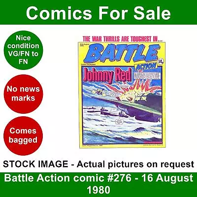 Buy Battle Action Comic #276 - 16 August 1980 - Nice No Writing • 3.99£