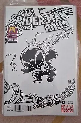 Buy Spider-Man 2099 #1 - Skottie Young Sketch Variant  - Marvel - 2014 - NM 🔥 • 20£
