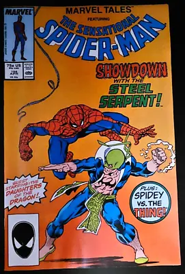 Buy MARVEL TALES Star SPIDER-MAN # 198 1987 RAW Reprint Marvel Team Up #64 • 11.85£