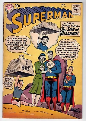 Buy Superman #140 3.0 1960 Off-white Pages • 57.83£