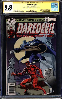 Buy Daredevil #158 Cgc 9.8 Oww Ss Signed By Klaus Janson Frank Miller #2593208002 • 1,177.30£