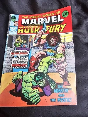 Buy Mighty World Of Marvel Feat Incredible Hulk Fury #271 Dec 1977 • 7.50£