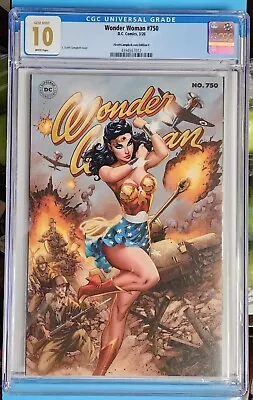 Buy Wonder Woman #750 (2024 DC Comics) J Scott Campbell Variant C CGC 10.0 • 924.92£