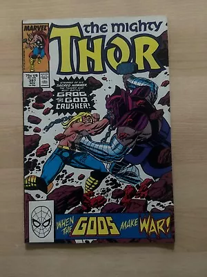 Buy ⚒THE MIGHTY THOR⚒ Vol 1, Issue 397: When The Gods Make War-Marvel, Nov 1988-VG/F • 3.50£