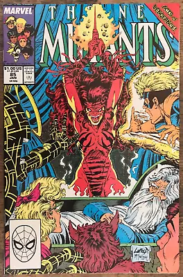 Buy New Mutants #85 Mirage Cannonball Warlock Liefeld McFarlane Cover X-Men 1990 • 7.96£