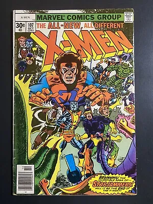 Buy Marvel Comics Uncanny X-Men 107 1st Appearance Of Gladiator Starjammers Fang • 118.70£