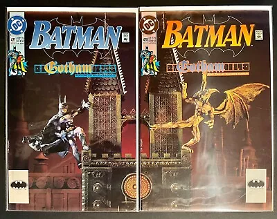 Buy BATMAN #477-478 “A Gotham Tale” 2-part Story Arc DC Comics • 7.90£