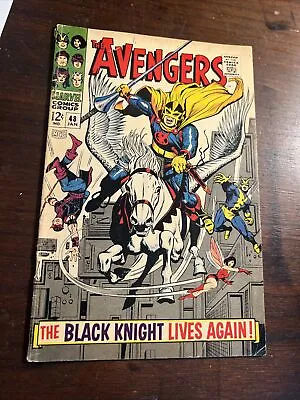 Buy Avengers #48 - 1968 - 1st New Black Knight - Dane Whitman In Armor - Magneto • 118.74£