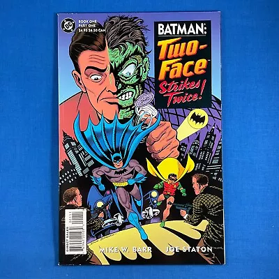 Buy Batman Two-Face Strikes Twice #1 Prestige Format Flip-Book 48pgs DC Comics 1993 • 2.38£