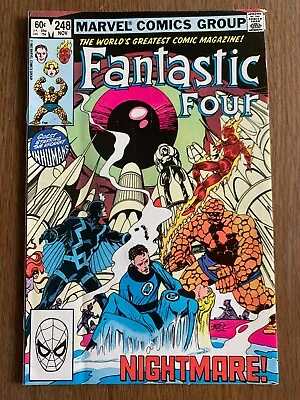 Buy Fantastic Four #248 - Inhumans - Quicksilver App! (Marvel Oct.1982)  • 2.76£