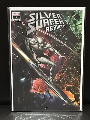 Buy 🔥SILVER SURFER REBIRTH #1 - CLAYTON CRAIN Cover - Numbered COA #230/1500 NM🔥 • 9.50£