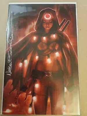 Buy Nocterra #1 Nathan Szerdy  Virgin Variant Cover Signed With COA • 59.37£