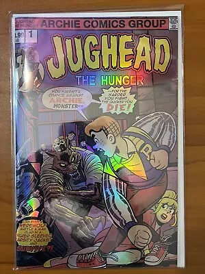 Buy Archie Betty Veronica FOIL Jughead Hunger #1 Moon Knight Werewolf Battle Homage • 98.79£