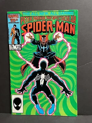 Buy Spectacular Spider-man #115 VF/NM 1986  High Grade Marvel Comic • 8.72£